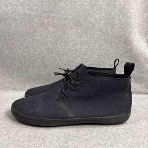 Vivobarfoot Mens Shoes Size 8.5 EU 42 Black Minimalist Slip On Low Top Sneakers
